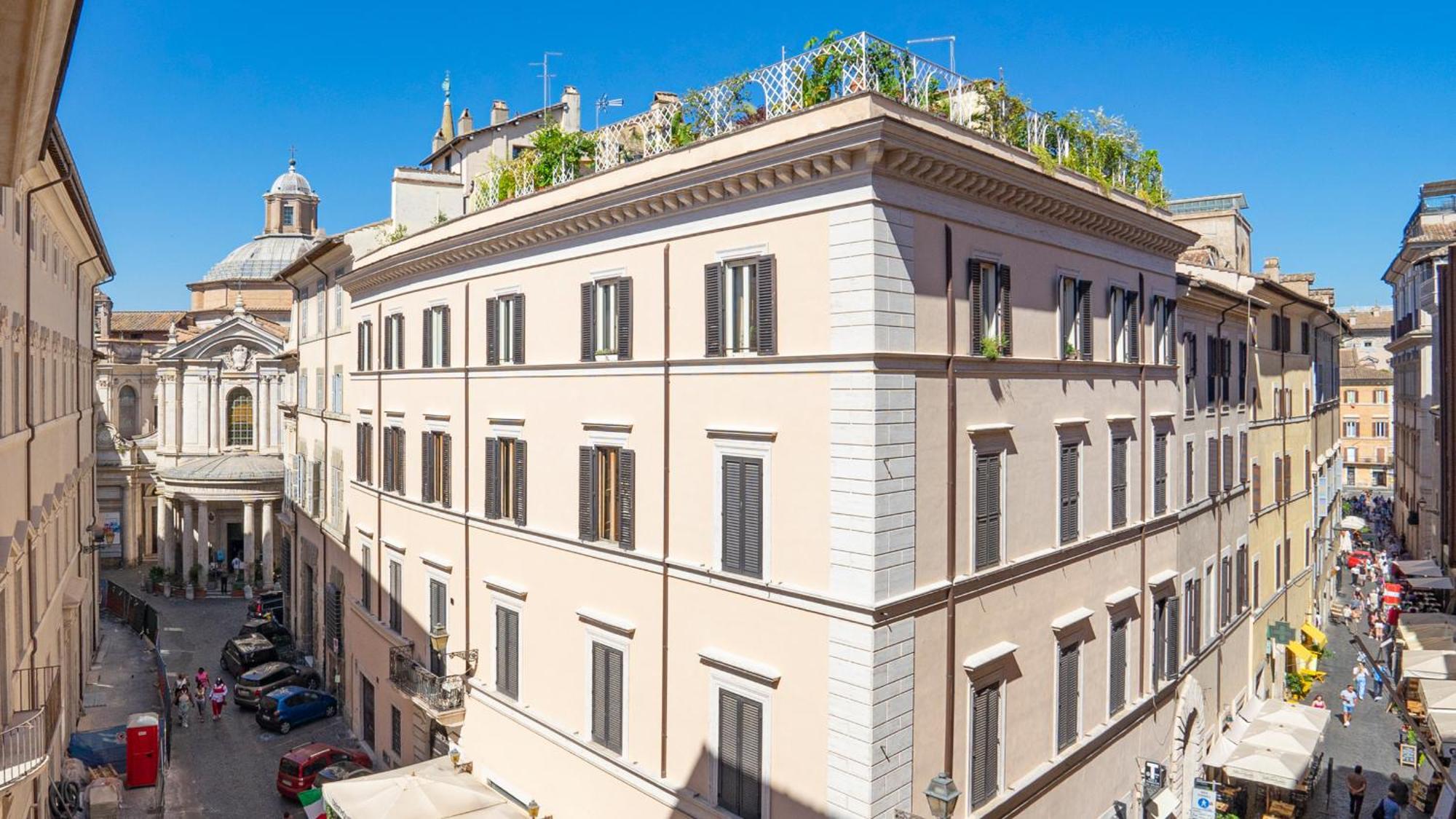 Piazza Navona Elegant And Central Three-Room Apt Roma Exterior foto